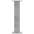 Soportes para plantas 2 uds madera gris hormigón 30x30x95