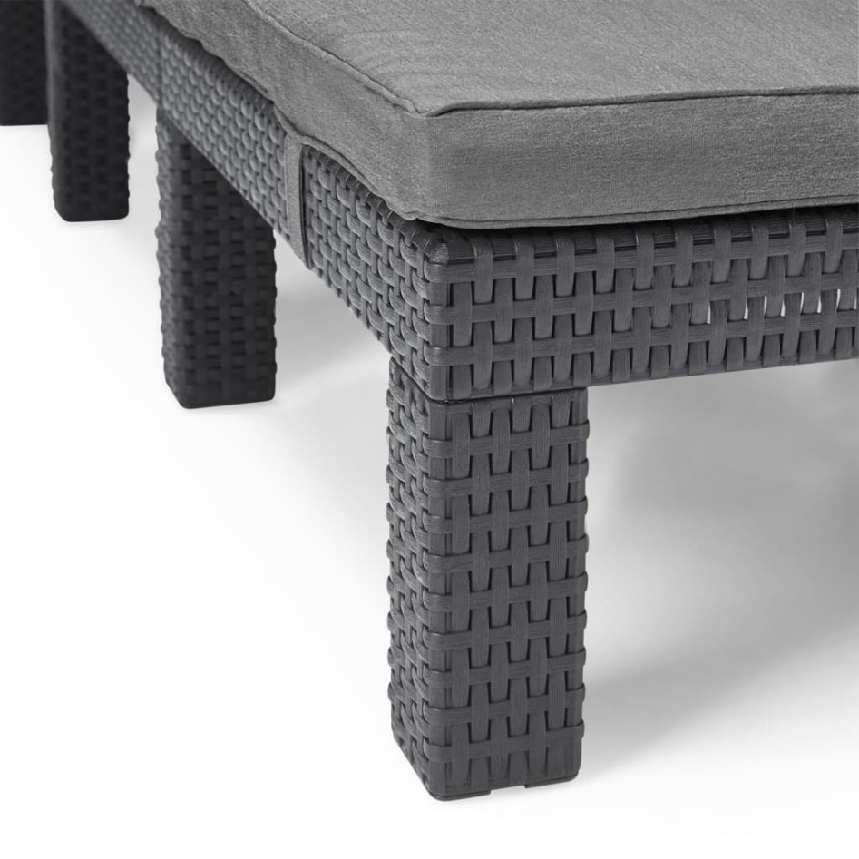 Keter Tumbona con cojín Daytona color