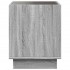 Mesa de centro con Infinity LED gris Sonoma 50x50x50