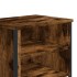 Mesitas noche 2 uds madera ingeniería roble ahumado 40x30x40