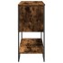 Mesa consola madera de ingeniería roble ahumado 100x35x74,5