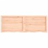 Encimera de baño madera maciza sin tratar 160x50x(2-4)