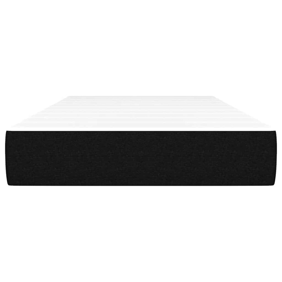 Colchón de muelles ensacados para niños tela negro 80x160