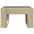 Mesa de centro con Infinity LED roble Sonoma 50x53x30