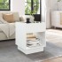 Mesa de centro con Infinity LED blanco 40x40x50