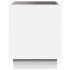 Mesa de centro con Infinity LED blanco 40x40x50