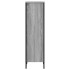 Estantería de madera de ingeniería gris Sonoma 50x31x106