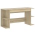 Escritorio madera de ingeniería roble Sonoma 140x50x75