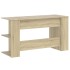 Escritorio madera de ingeniería roble Sonoma 140x50x75