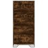 Estantería madera ingeniería color roble ahumado 80x31x169