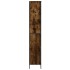 Estantería madera ingeniería color roble ahumado 80x31x169