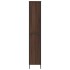 Estantería madera de ingeniería color marrón roble 80x31x169
