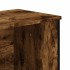 Estantería madera de ingeniería roble ahumado 50x31x137,5