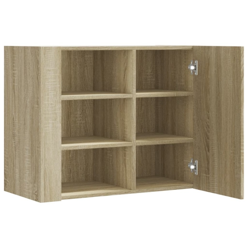 Armario de pared madera de ingeniería roble Sonoma 75x35x60
