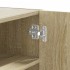 Armario de pared madera de ingeniería roble Sonoma 75x35x60