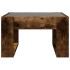 Mesa de centro con Infinity LED roble ahumado 50x53x30