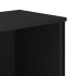 Mueble zapatero madera de ingeniería negro 90x38x45,5