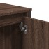 Armario lavabo baño madera ingeniería marrón roble 60x35x60