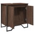 Armario lavabo baño madera ingeniería marrón roble 60x35x60