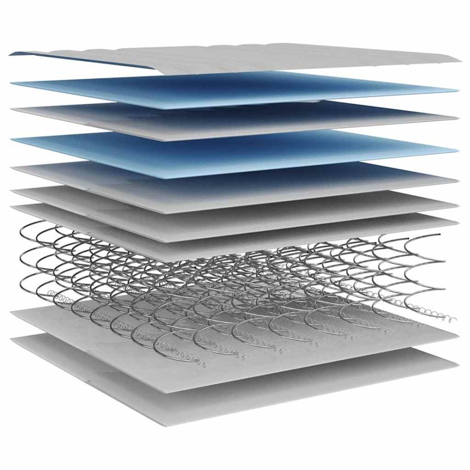 Colchón de muelles bonnell para niños firmeza media 80x160