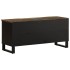 Mueble de TV madera maciza de acacia 100x34x46