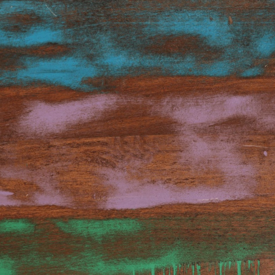 Mueble de TV madera maciza de acacia 100x34x46