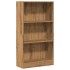 Estantería de madera de ingeniería roble artesano 60x24x109