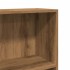Estantería de madera de ingeniería roble artesano 60x24x109