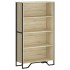 Estantería madera de ingeniería roble Sonoma 80x31x137,5