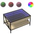Mesa de centro con Infinity LED roble Sonoma 70x50x38