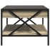 Mesa de centro con Infinity LED roble Sonoma 70x50x38