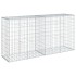 Cesta de gaviones con cubierta hierro galvanizado 200x50x100