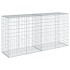 Cesta de gaviones con cubierta hierro galvanizado 200x50x100