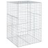 Cesta gaviones con cubierta hierro galvanizado 100x100x150