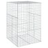 Cesta gaviones con cubierta hierro galvanizado 100x100x150