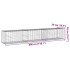 Cesta de gaviones con cubierta hierro galvanizado 300x50x50