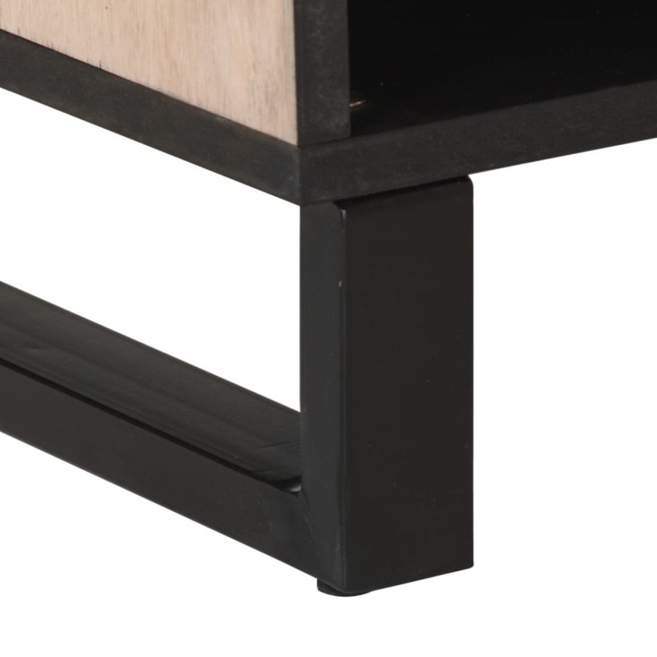 Aparador de madera maciza de mango 80x34x75