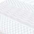 Colchón de espuma de 7 zonas dureza 20 ILD blanco 80x210
