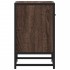 Mesitas noche 2 uds madera ingeniería marrón roble 40x31x50