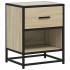 Mesitas noche 2 uds madera ingeniería roble Sonoma 40x31x50