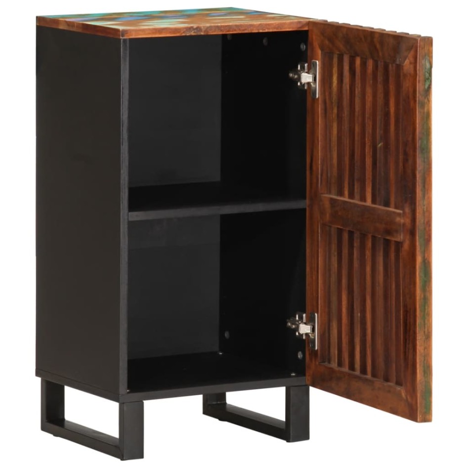 Aparador de madera maciza acacia 40x34x75