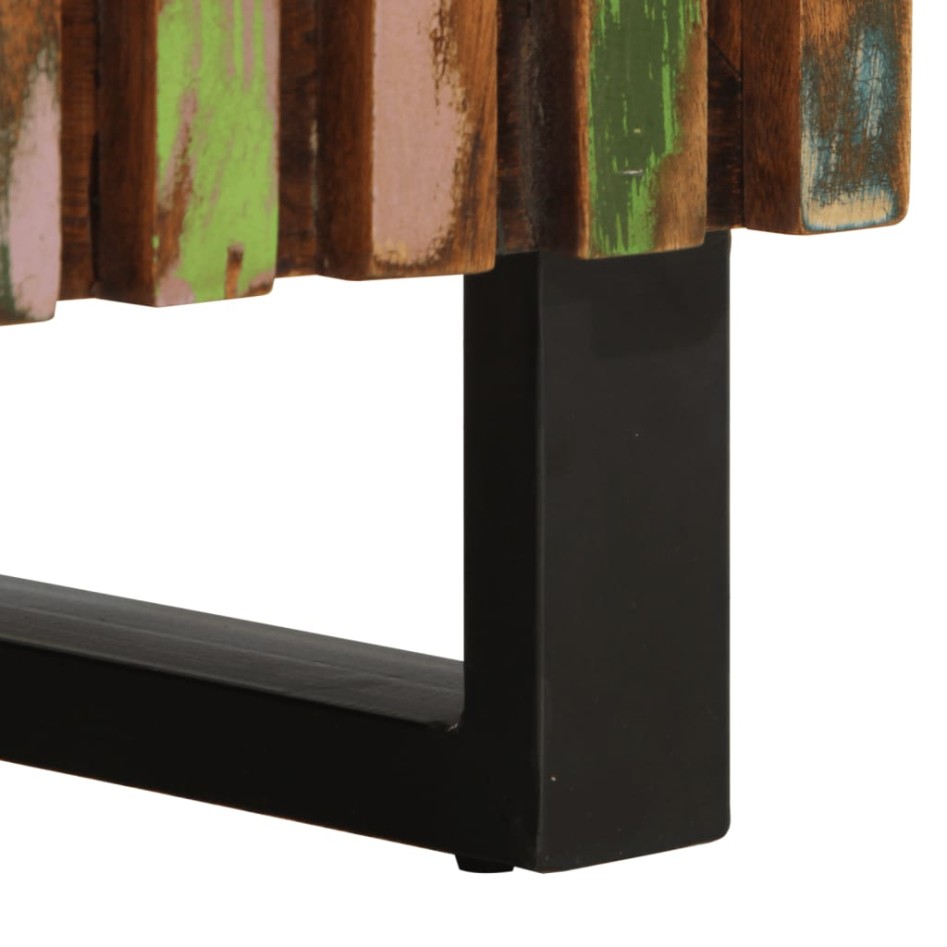 Aparador de madera maciza acacia 40x34x75