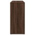 Aparador de madera de ingeniería marrón roble 90,5x29,5x65
