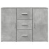 Aparador madera de ingeniería gris hormigón 90,5x29,5x65