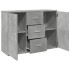Aparador madera de ingeniería gris hormigón 90,5x29,5x65