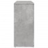 Aparador madera de ingeniería gris hormigón 90,5x29,5x65