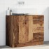 Armario para lavabo madera ingeniería envejecida 63x30x54