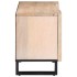 Mueble de TV madera maciza de mango 100x34x46