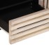 Mueble de TV madera maciza de mango 100x34x46