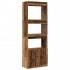 Aparador alto madera ingeniería madera envejecida 63x33x180